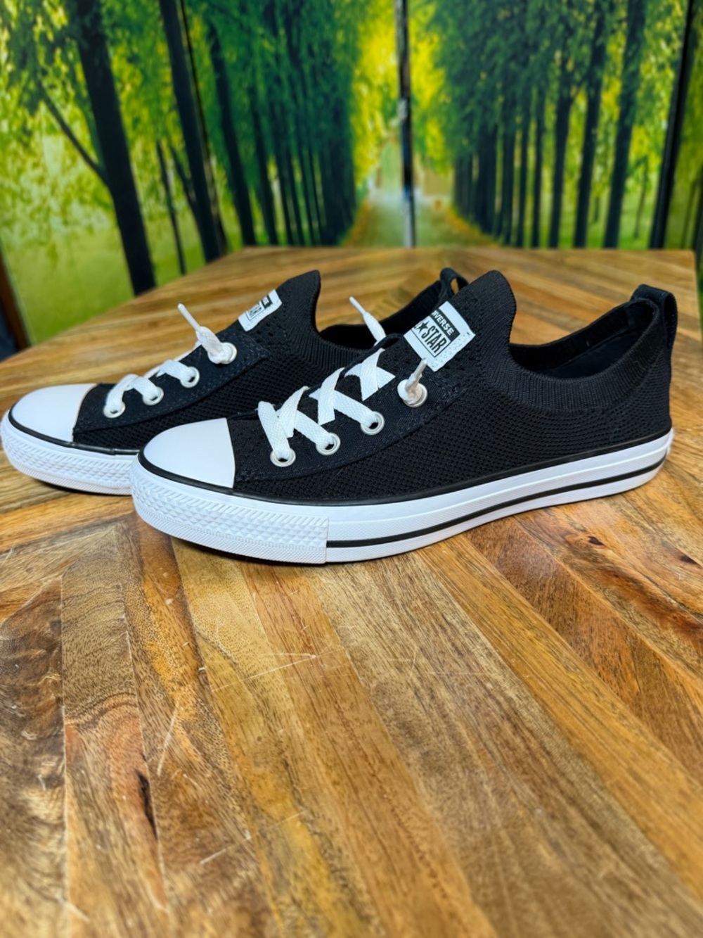 Converse Chuck Taylor All Star Shoreline Knit Slip-On Sneaker -Sz 8.5 Worn Once - Picture 3 of 5